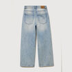Jeans loose taille standard bleu femme