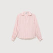 Blouse manches longues rose clair femme