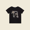 T-shirt éco-responsable noir femme