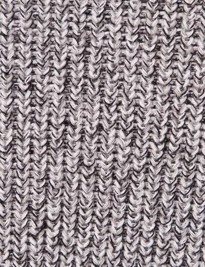 Pull manches longues gris foncé homme