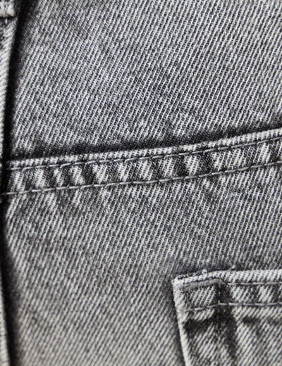 Jeans relax 5 poches denim gris homme
