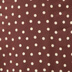 Jupe fluide marron femme