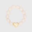 Bracelet blanc femme