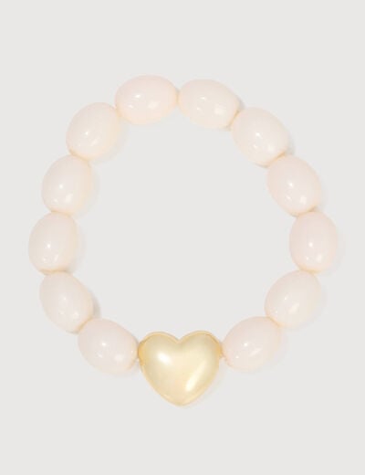Bracelet blanc femme