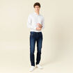 Chemise éco-responsable blanc homme