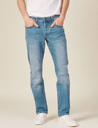 Jeans straight denim used homme