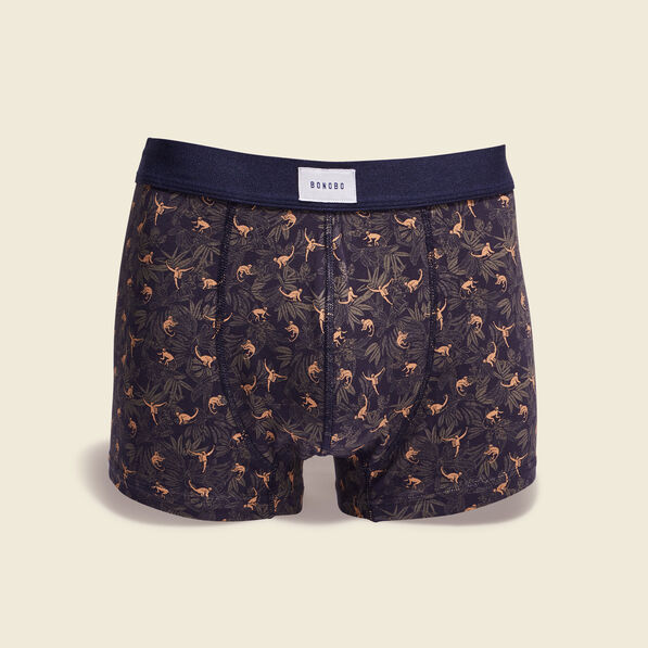Lot 2 boxers vert kaki homme