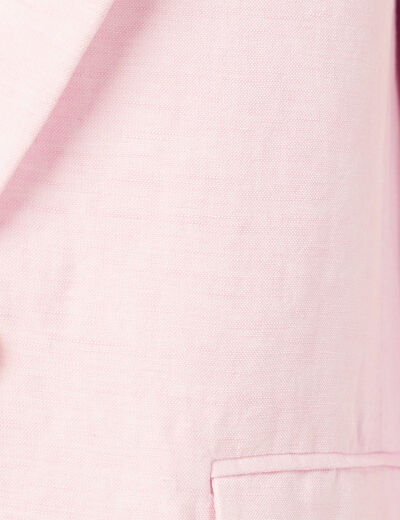 Veste blazer éco-responsable rose poudrée femme