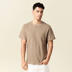 T-shirt manches courtes sable homme