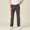 Jeans straight ultra stretch denim gris homme