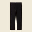 Pantalon chino jogger noir homme
