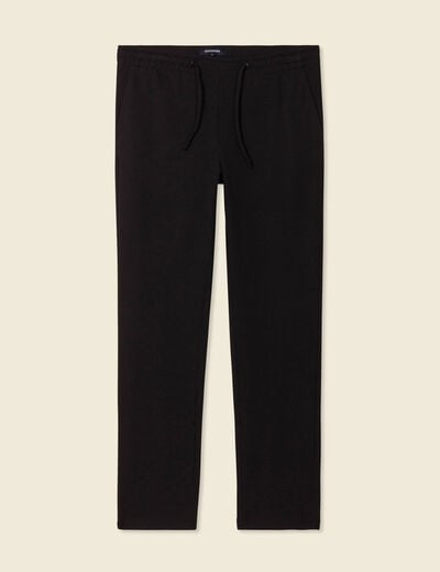 Pantalon chino jogger noir homme