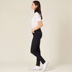 Jeans skinny taille haute denim blue black femme