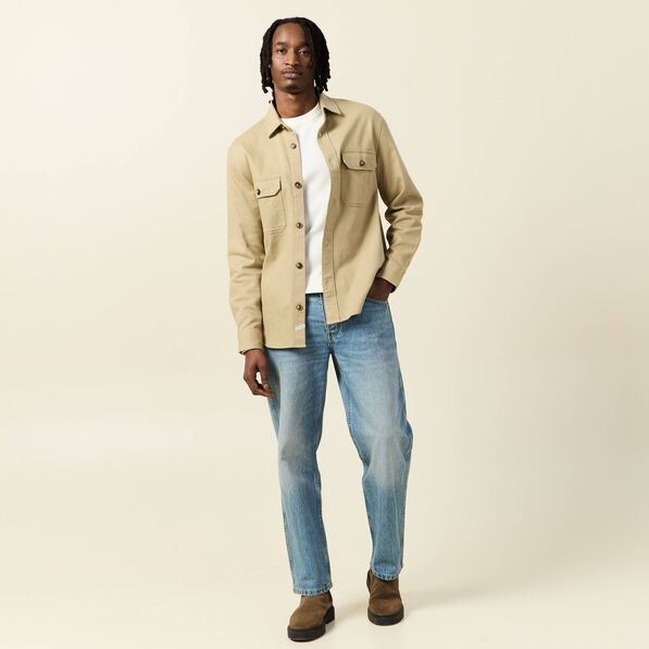 surchemise manches longues taupe homme Surchemise manches longues taupe homme