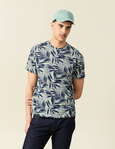T-shirt manches courtes vert homme