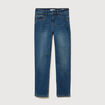 Jeans regular 7/8&egrave;me denim stone femme