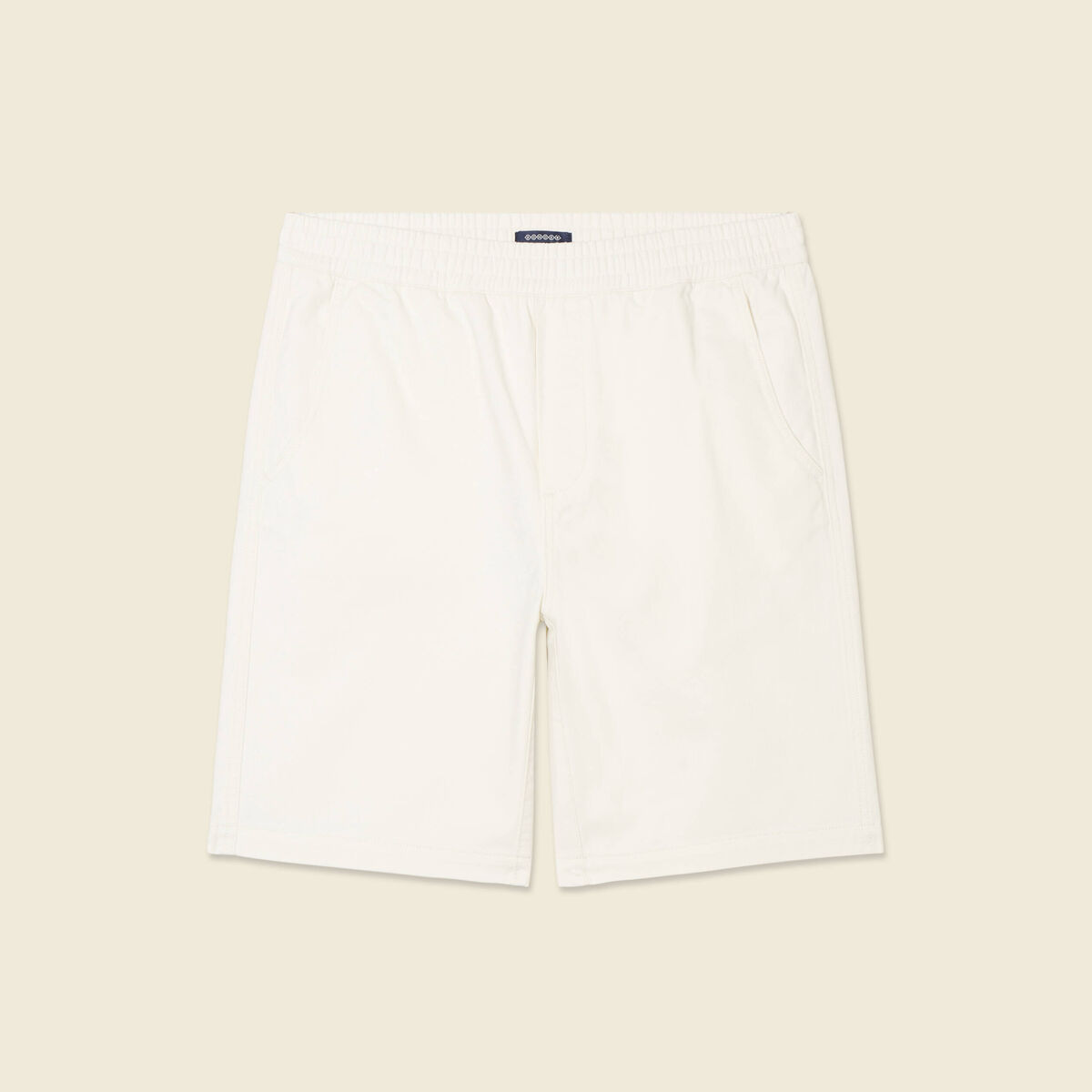 Bermuda droit ecru homme