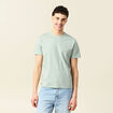 T-shirt éco-responsable vert olive homme