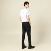 Pantalon chino noir homme