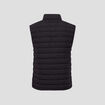 Doudoune droite sans manches noir homme