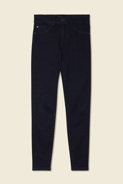Jeans skinny 7/8ème denim brut femme