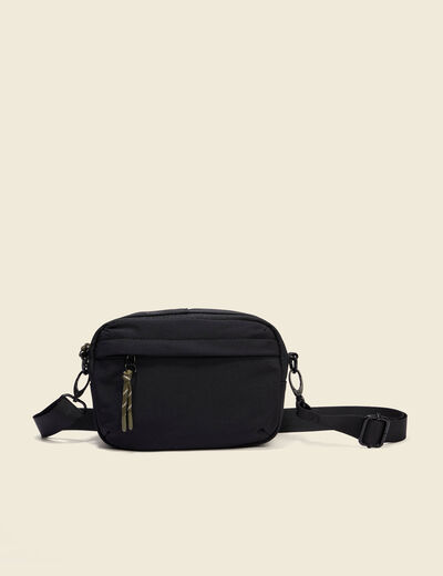 Sacoche avec doublure noir homme