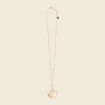 Collier avec pendentif couleur or femme