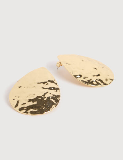 Boucles d'oreilles couleur or femme