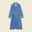 Robe en jean éco-responsable denim bleach femme