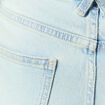 Jeans droit 7/8ème denim baby bleu femme