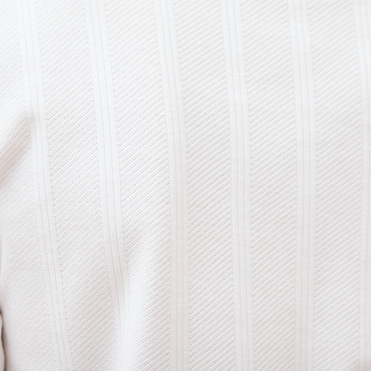 T-shirt en coton manches courtes blanc homme