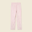 Tregging velours 7/8ème rose pastel femme