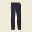 Pantalon Audrey - skinny push up bleu marine femme