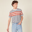 T-shirt manches courtes ecru homme