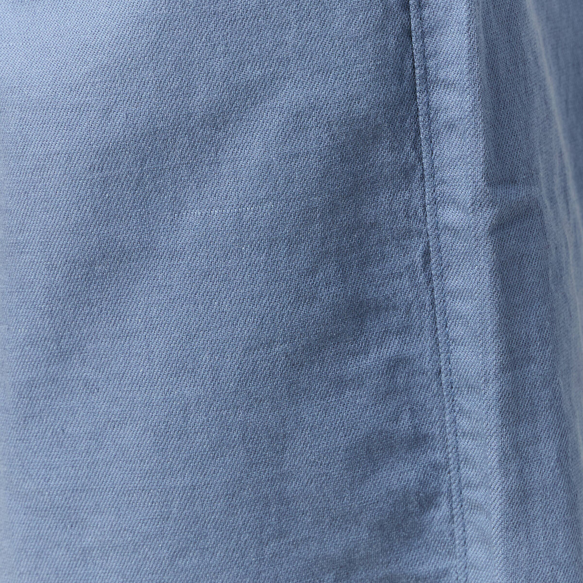Bermuda droit bleu fonc&eacute; homme