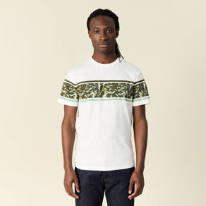 T-shirt éco-responsable vert olive homme