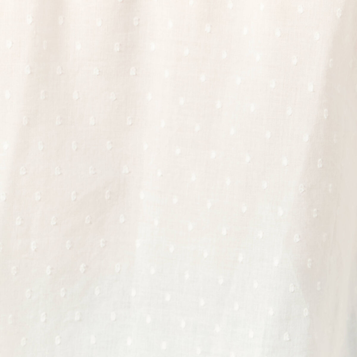 Blouse manches 3/4 ecru femme