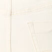 Jeans mom 7/8ème ecru femme