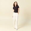 T-shirt manches courtes gris foncé femme