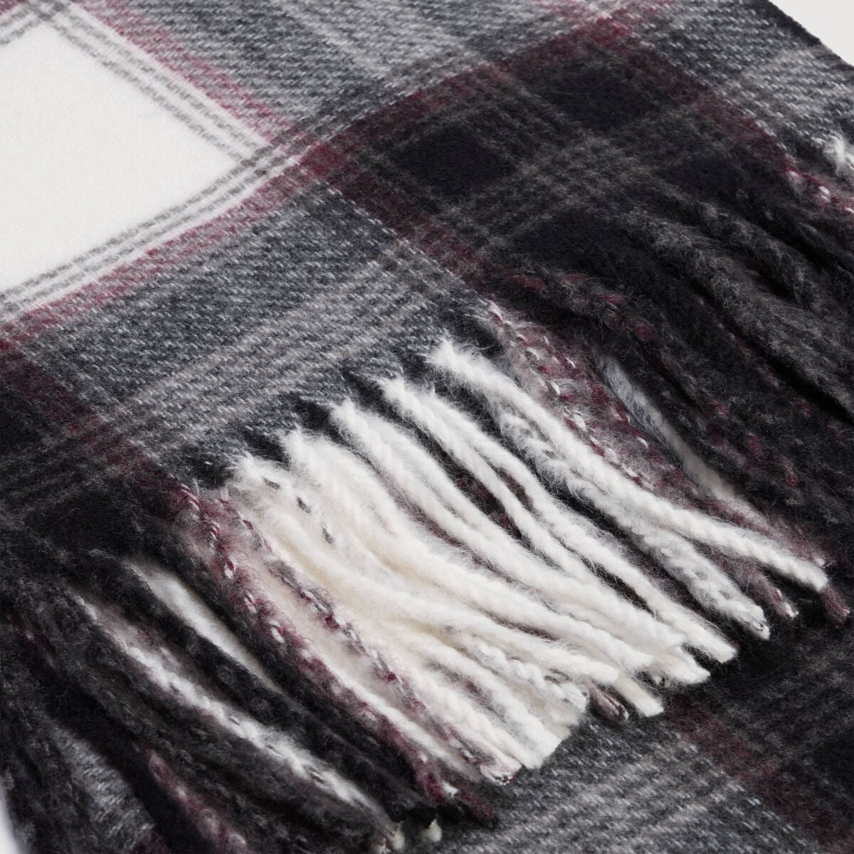 Plaid ecru homme