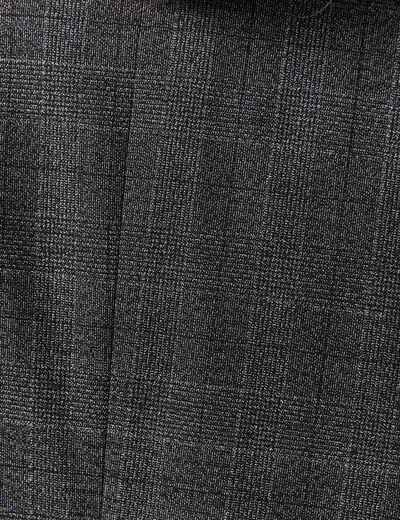 Veste oversize manches longues doubl&eacute;e gris fonc&eacute; femme