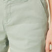 Short chino éco-responsable vert pastel femme