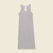 Robe longue éco-responsable blanc femme