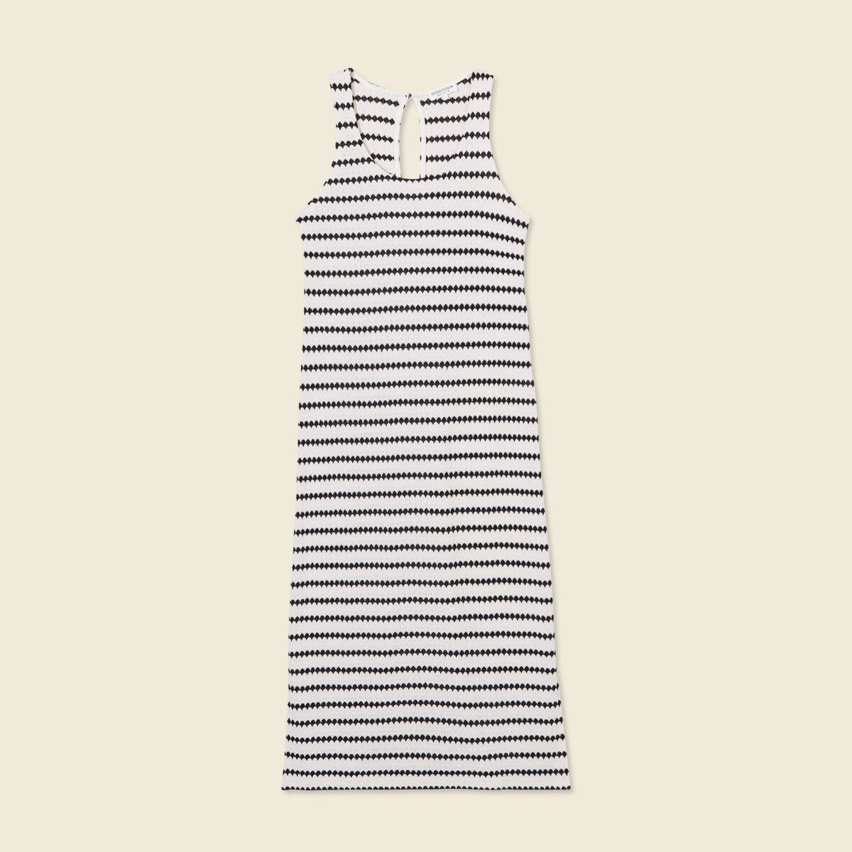 Robe longue éco-responsable blanc femme