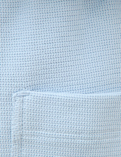 Short bleu ciel homme