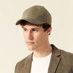 Casquette vert kaki homme