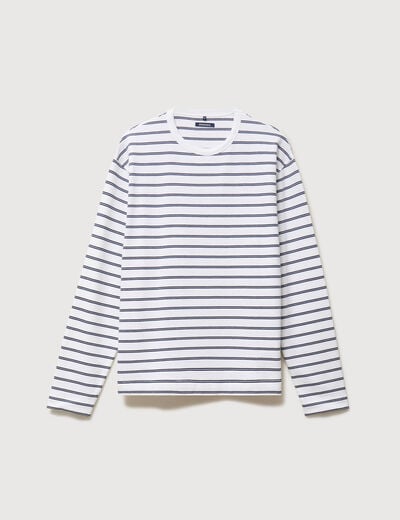 Marini&egrave;re droite manches longues ecru homme