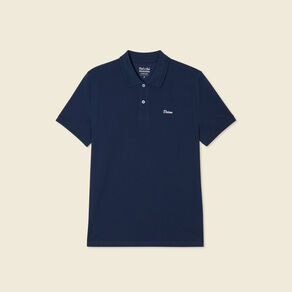 Polo manches courtes bleu marine homme