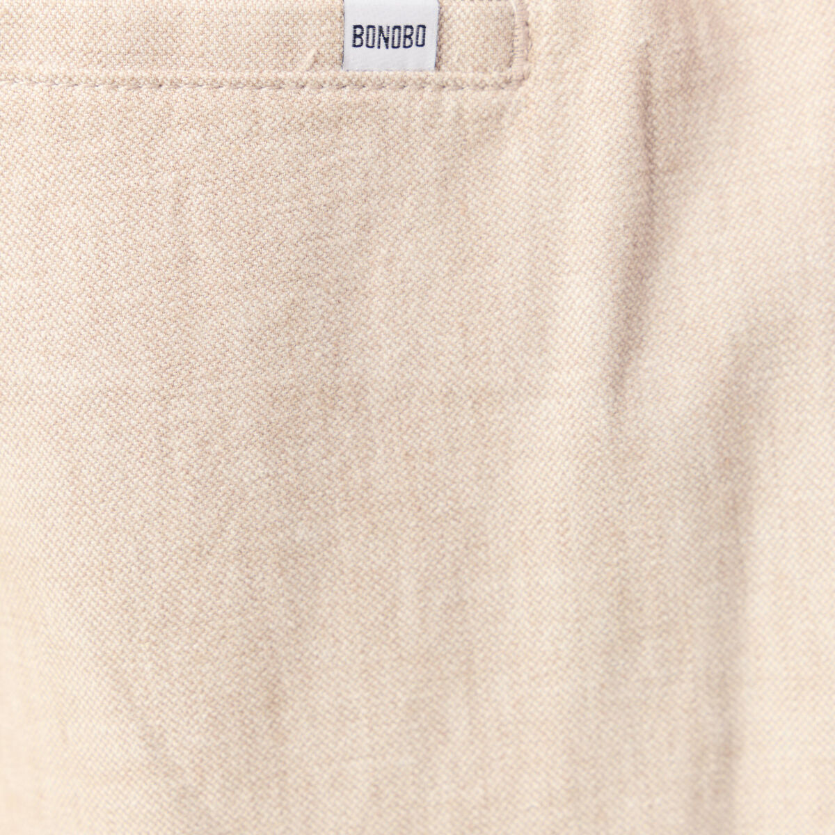 Bermuda droit beige homme