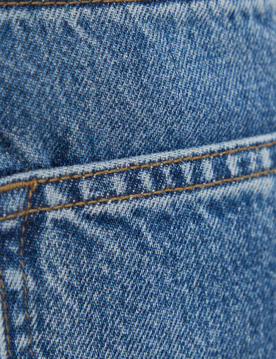 Bermuda en jean coton denim stone homme